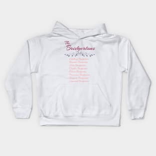 The Bridgerton Siblings Kids Hoodie